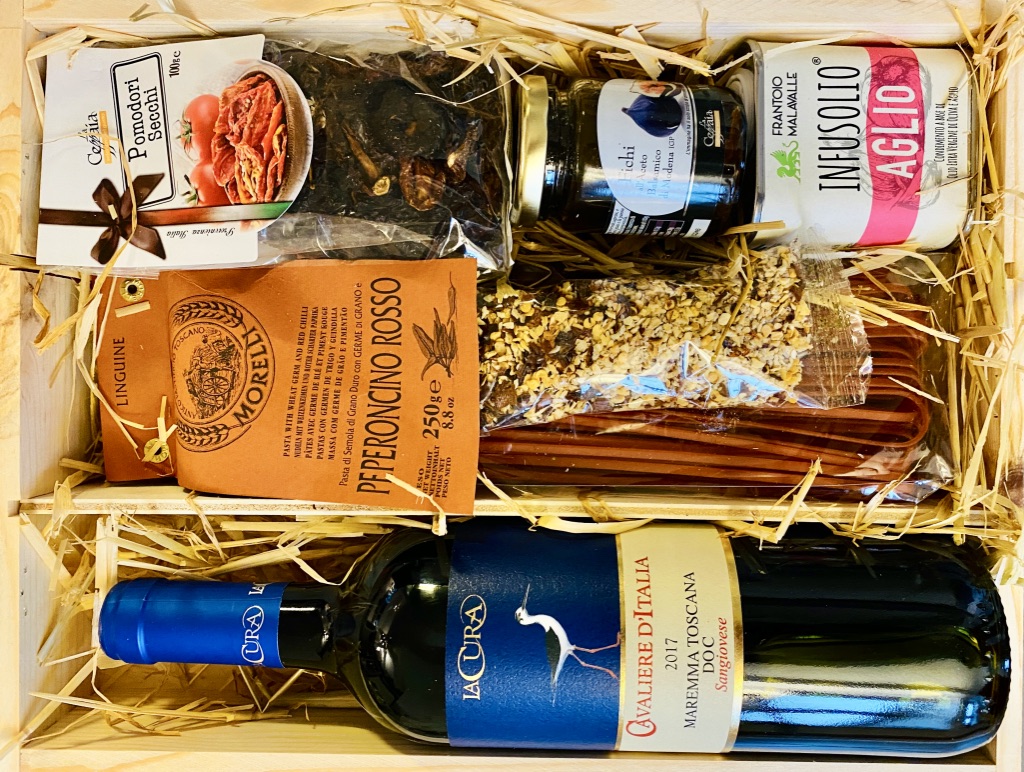 italienische Geschenkbox "Stella-Rosso"